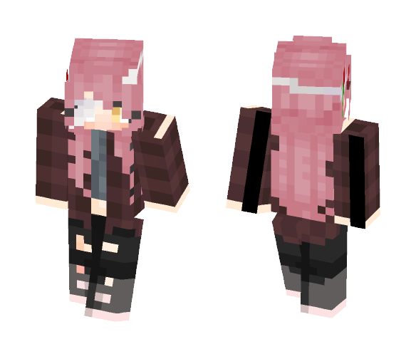 Random girl~ IDk. :U - Female Minecraft Skins - image 1