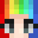 Rainbow on my mind oh - Female Minecraft Skins - image 3