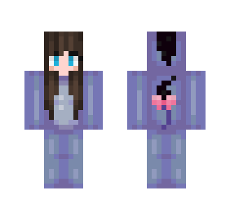 Eeryore onesie girl - Girl Minecraft Skins - image 2