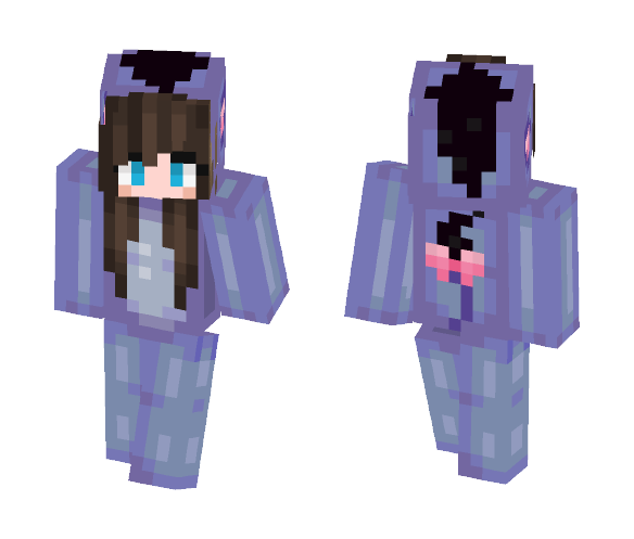 Eeryore onesie girl - Girl Minecraft Skins - image 1