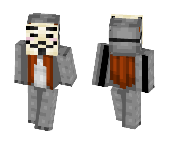 Anonymous Koala - Female Minecraft Skins - image 1