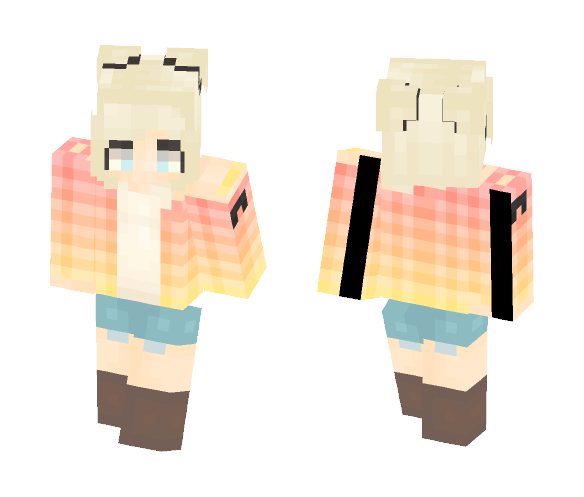 Hair Buns and Bows - Female Minecraft Skins - image 1