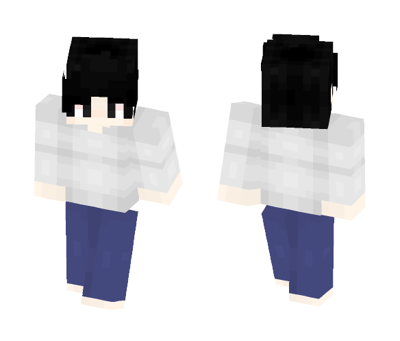 L - Death Note - Male Minecraft Skins - image 1