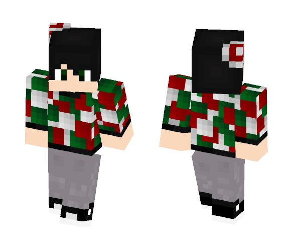 Christmas-Camo Ugly Sweater - Christmas Minecraft Skins - image 1