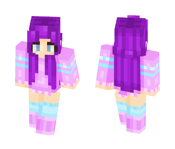 Kawai Girl - Girl Minecraft Skins - image 1