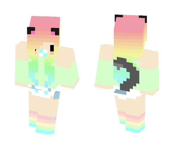 Baby Nyan Kitty 4 meh role-play - Baby Minecraft Skins - image 1