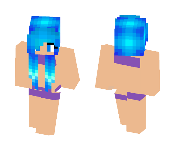 Swimsuit Girl - Girl Minecraft Skins - image 1
