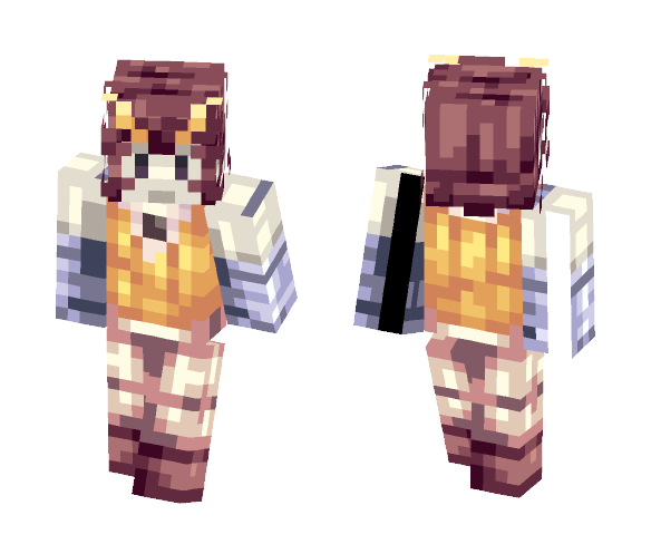 Otus [Owl boy] - Male Minecraft Skins - image 1