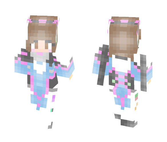 D.Va - Female Minecraft Skins - image 1