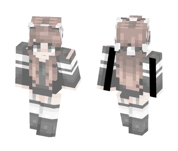 Greyish - Female Minecraft Skins - image 1