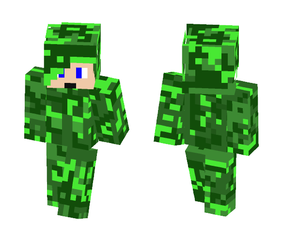 Plant man By: MinecraftGamer51 - Male Minecraft Skins - image 1