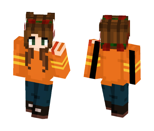 Is it too late for an Autumn skin? - Female Minecraft Skins - image 1
