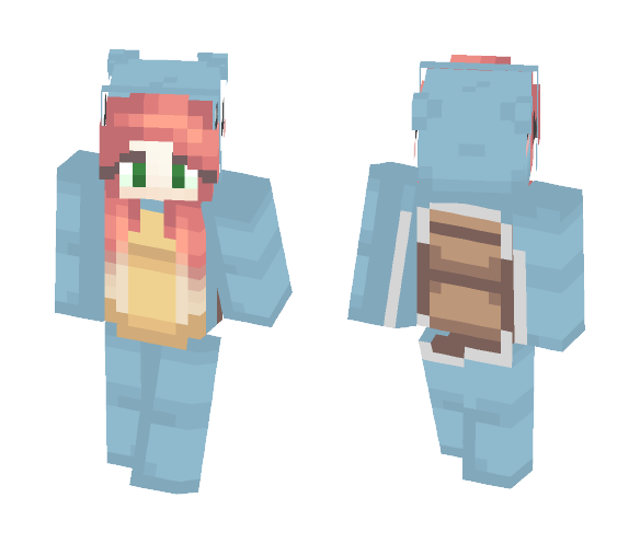 ???? Squirtle Onesie ???? - Female Minecraft Skins - image 1