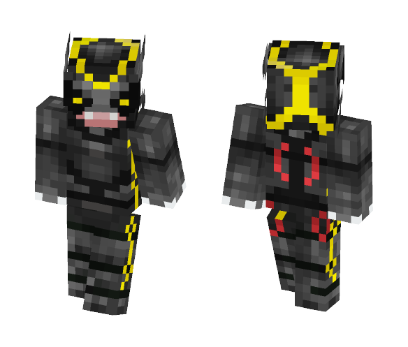 Shiny Rayquaza - Male Minecraft Skins - image 1