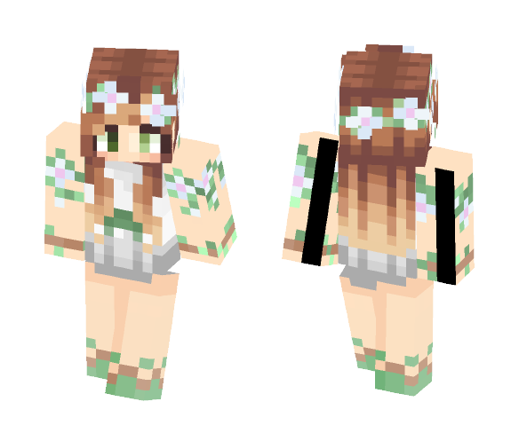 ๖ۣۜNature Ꮆιяℓ༻ - Female Minecraft Skins - image 1