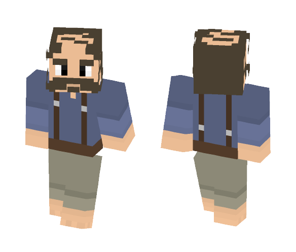 [LoTC] Halfling with Mutton Chops - Male Minecraft Skins - image 1