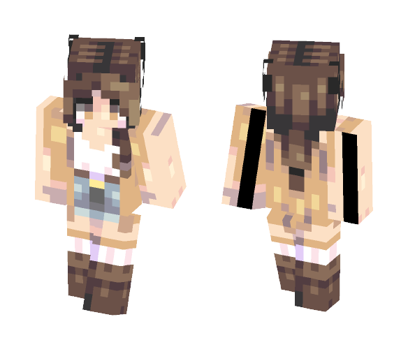 sasa // oc - Female Minecraft Skins - image 1