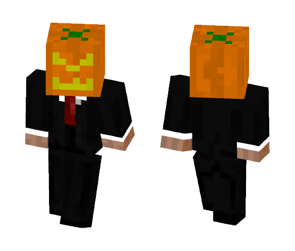 Classy Pumpkin - Male Minecraft Skins - image 1