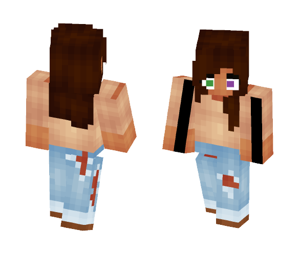 ᴘoɴәɴα) kms - Female Minecraft Skins - image 1