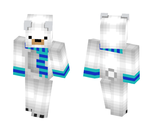 Polar Bear w/ Gloves - Normal - Male Minecraft Skins - image 1