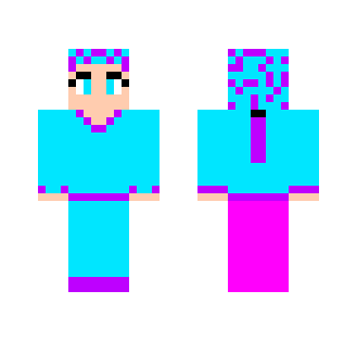 Blue and purple princess - Female Minecraft Skins - image 2