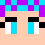 Blue and purple princess - Female Minecraft Skins - image 3