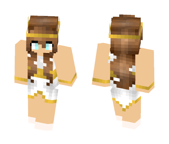Girl Goddess - Girl Minecraft Skins - image 1