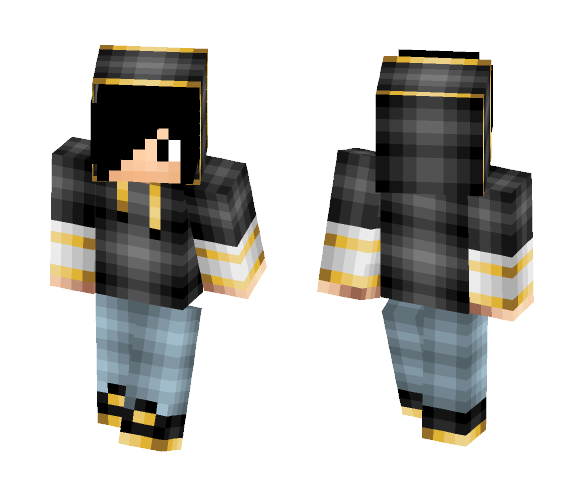 Jorge (New: black hoodie ) - Male Minecraft Skins - image 1