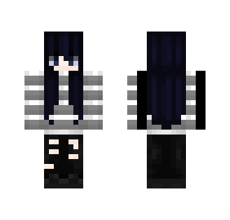 Blue ♡ - Female Minecraft Skins - image 2