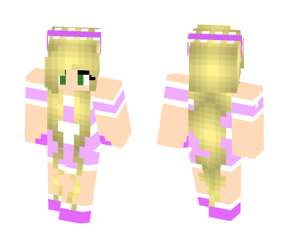 Rapunzel - Female Minecraft Skins - image 1