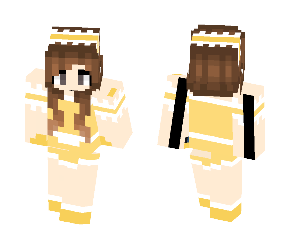 Belle in Maid Uniform - Female Minecraft Skins - image 1