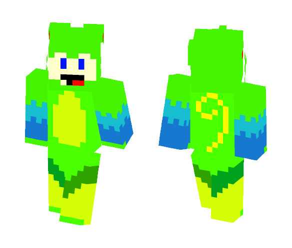 Green Creature - Male Minecraft Skins - image 1