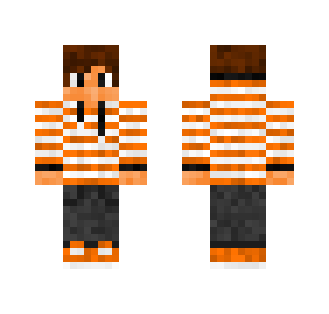 orange skin - Male Minecraft Skins - image 2
