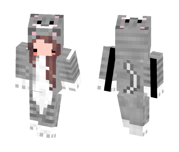 Download Free Siamese Cat Onesie Skin for Minecraft image 1. Siamese Cat .....