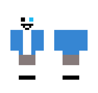 Sans - Male Minecraft Skins - image 2