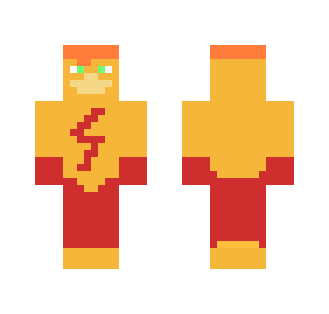 Kid Flash (Wally West) - Male Minecraft Skins - image 2