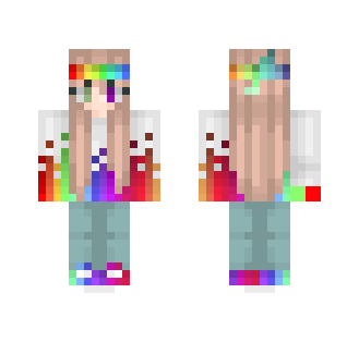 Rainbows - Male Minecraft Skins - image 2