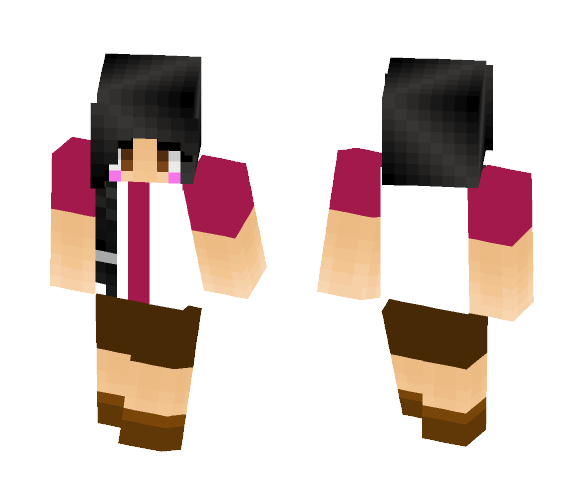 Asuka Connell - Female Minecraft Skins - image 1