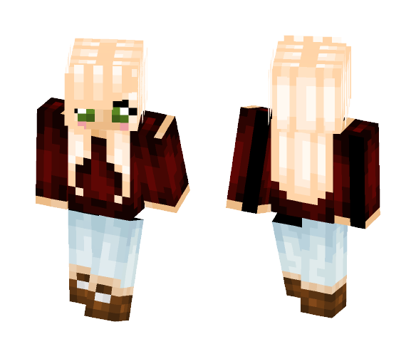 Fall Blonde - Female Minecraft Skins - image 1