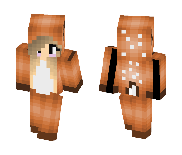 Reindeer onesie - Female Minecraft Skins - image 1