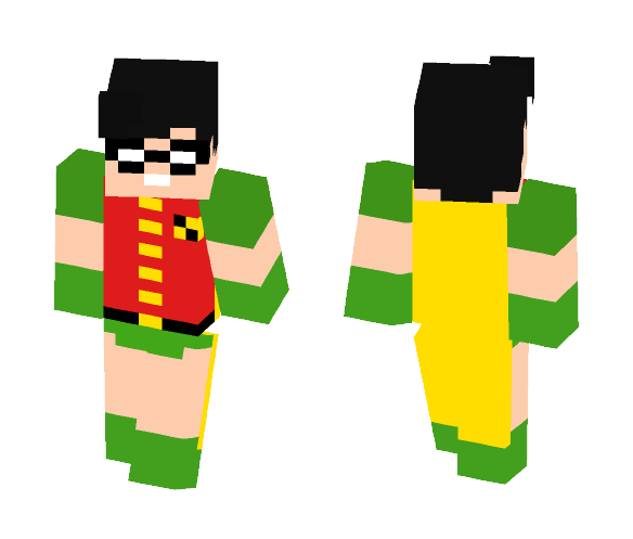 Robin (Classic) (Dc) - Comics Minecraft Skins - image 1