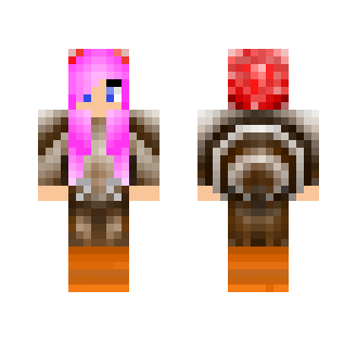 Arekisa Thanksgiving skin - Female Minecraft Skins - image 2