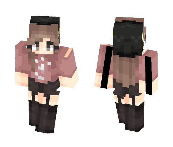 ( ͡° ͜ʖ ͡°) hey bb - Female Minecraft Skins - image 1