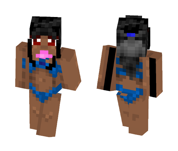 Darkness of Beauty - Female Minecraft Skins - image 1