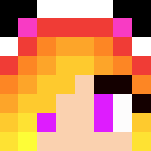 Rainbow Wolf Hoodie - Female Minecraft Skins - image 3