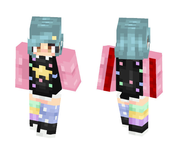 This totally isn't a Felll fanskin - Female Minecraft Skins - image 1