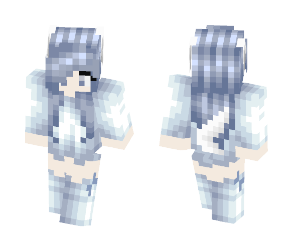Ice Wolf~ - Female Minecraft Skins - image 1