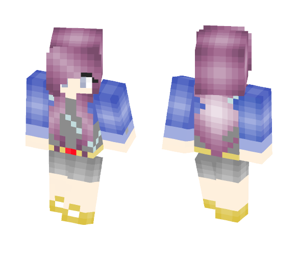 Trunks Girl (Dragonball Z) - Girl Minecraft Skins - image 1