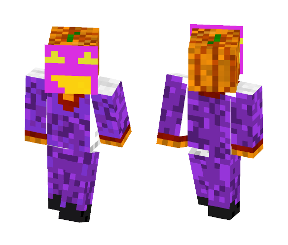 New purple pumpkin - Male Minecraft Skins - image 1