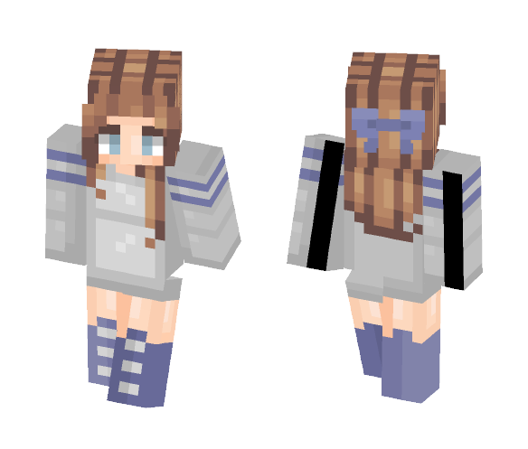 big sweaters | bab彡☆ - Female Minecraft Skins - image 1